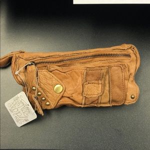 Free People Distressed Wristlet/Wallet